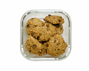 Měkké ovesné cookies s brusinkami (rozinkami)