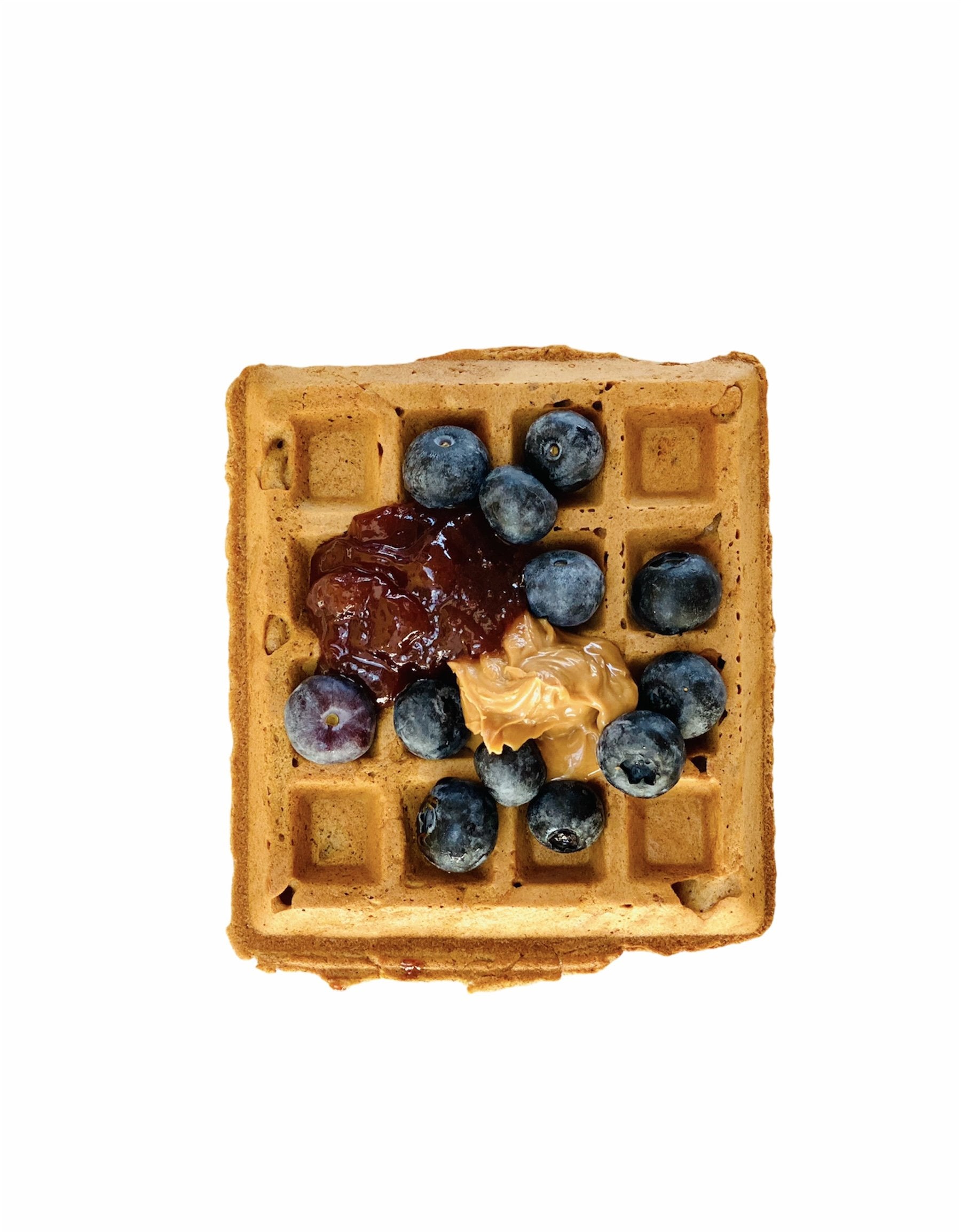 Perníkové kváskové waffle