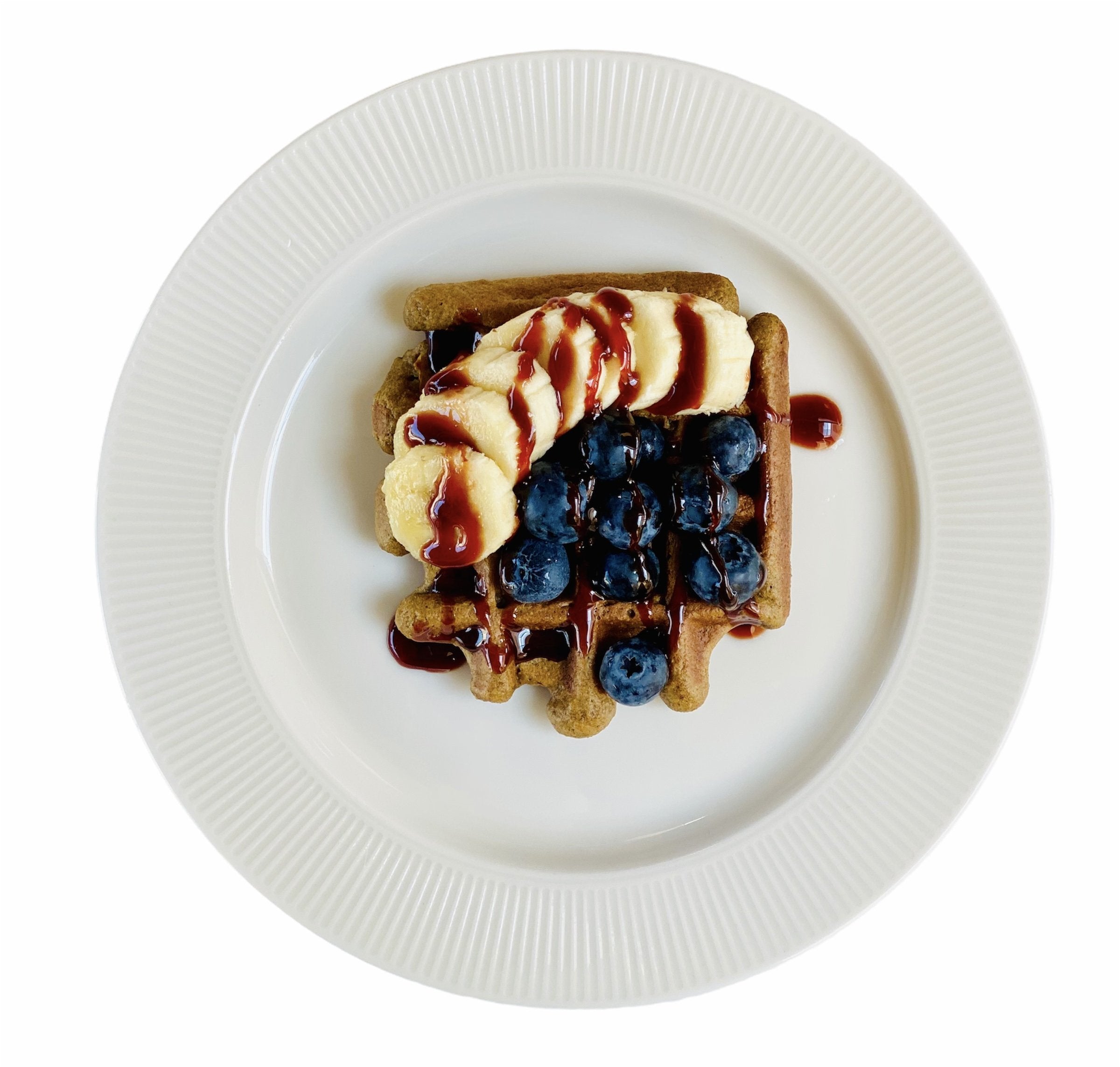 Banánovo-ovesné waffle