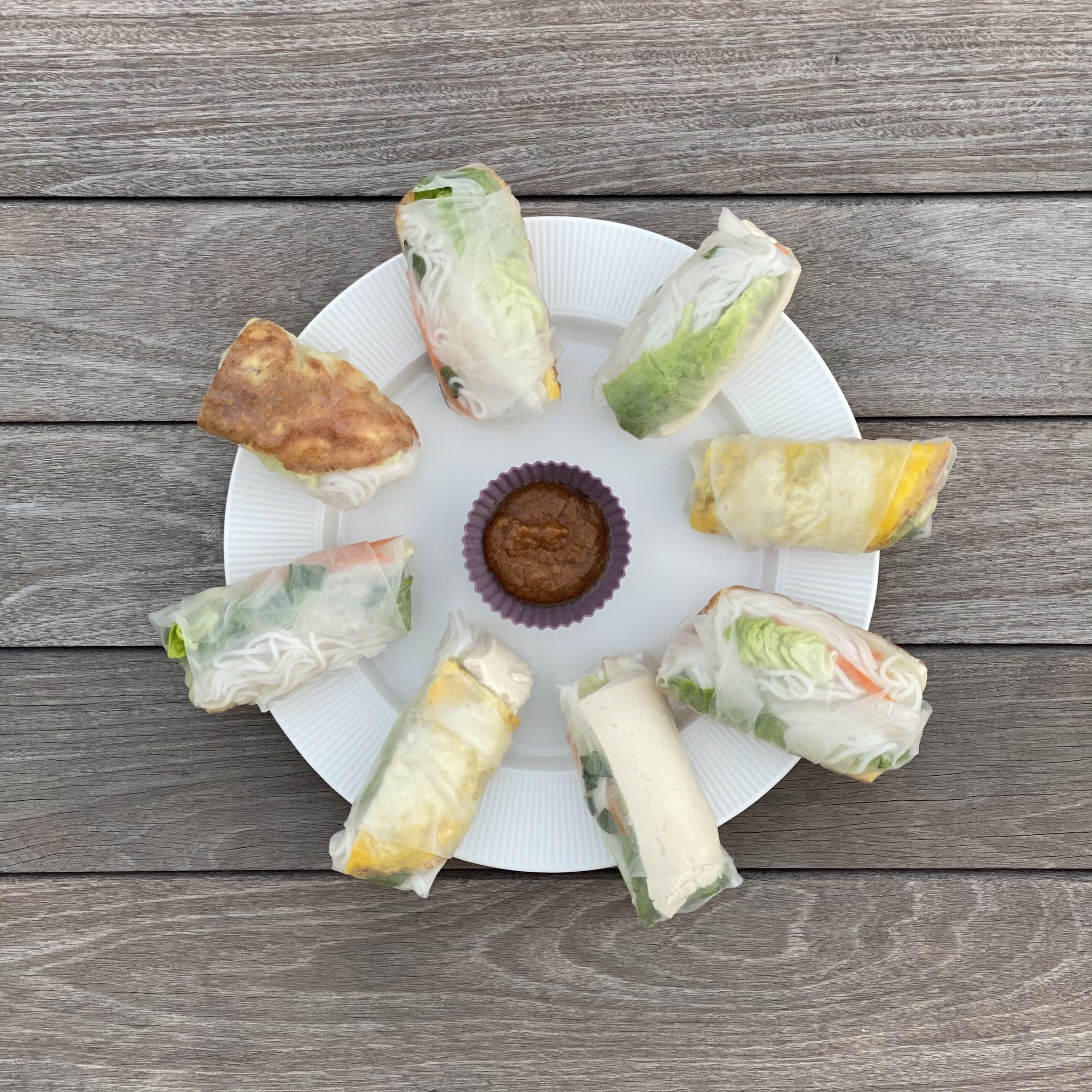 Spring rolls (summer rolls) vietnamské čerstvé rolky