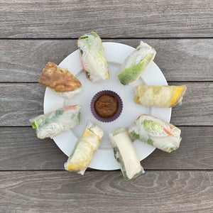 Spring rolls (summer rolls) vietnamské čerstvé rolky