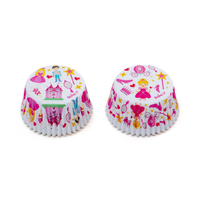 Papírové košíčky na muffiny - Princezny