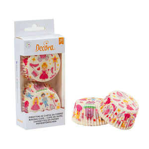 Papírové košíčky na muffiny - Princezny