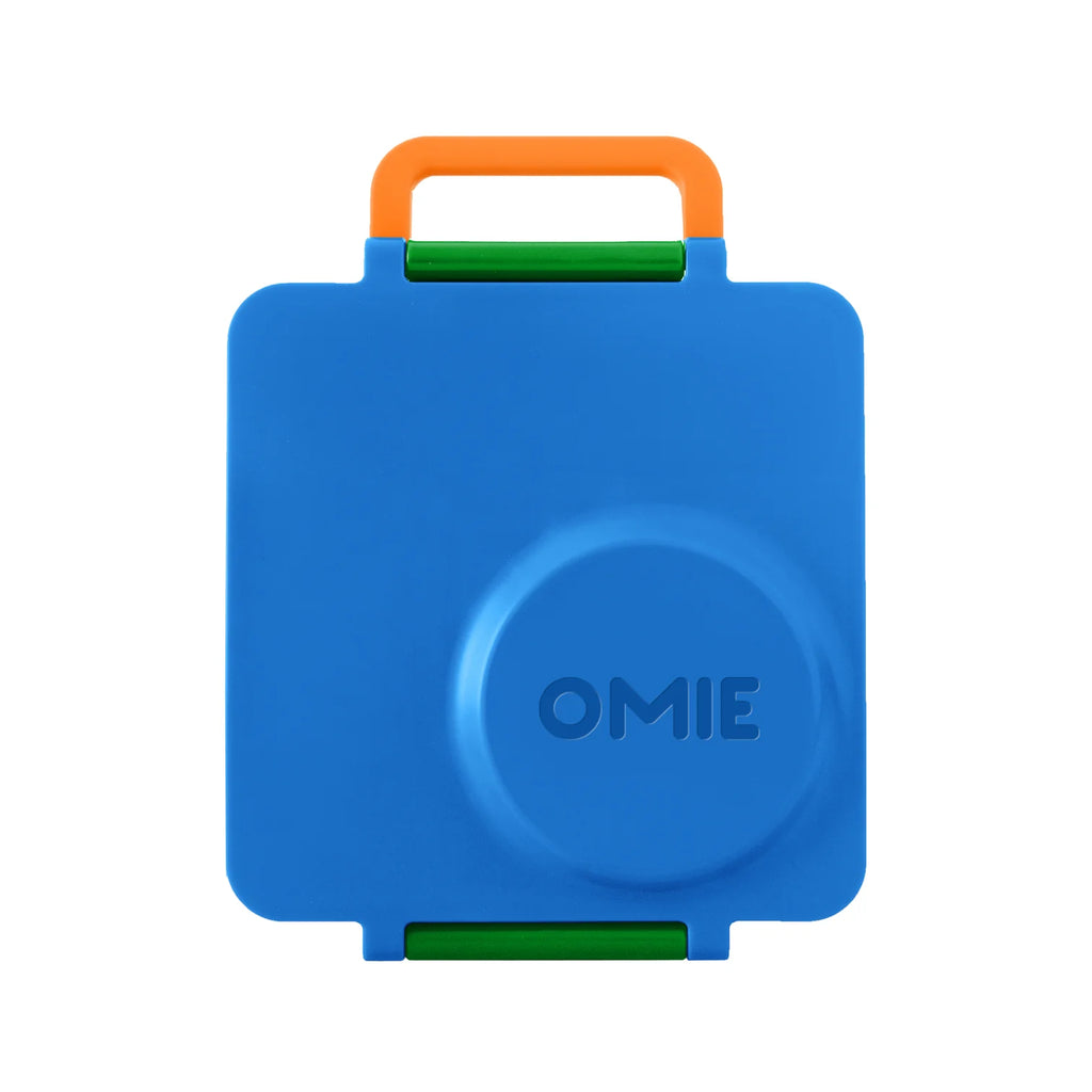 OmieBox hot & cold - Lunchbox s vyjímatelnou termonádobou Monster Blue
