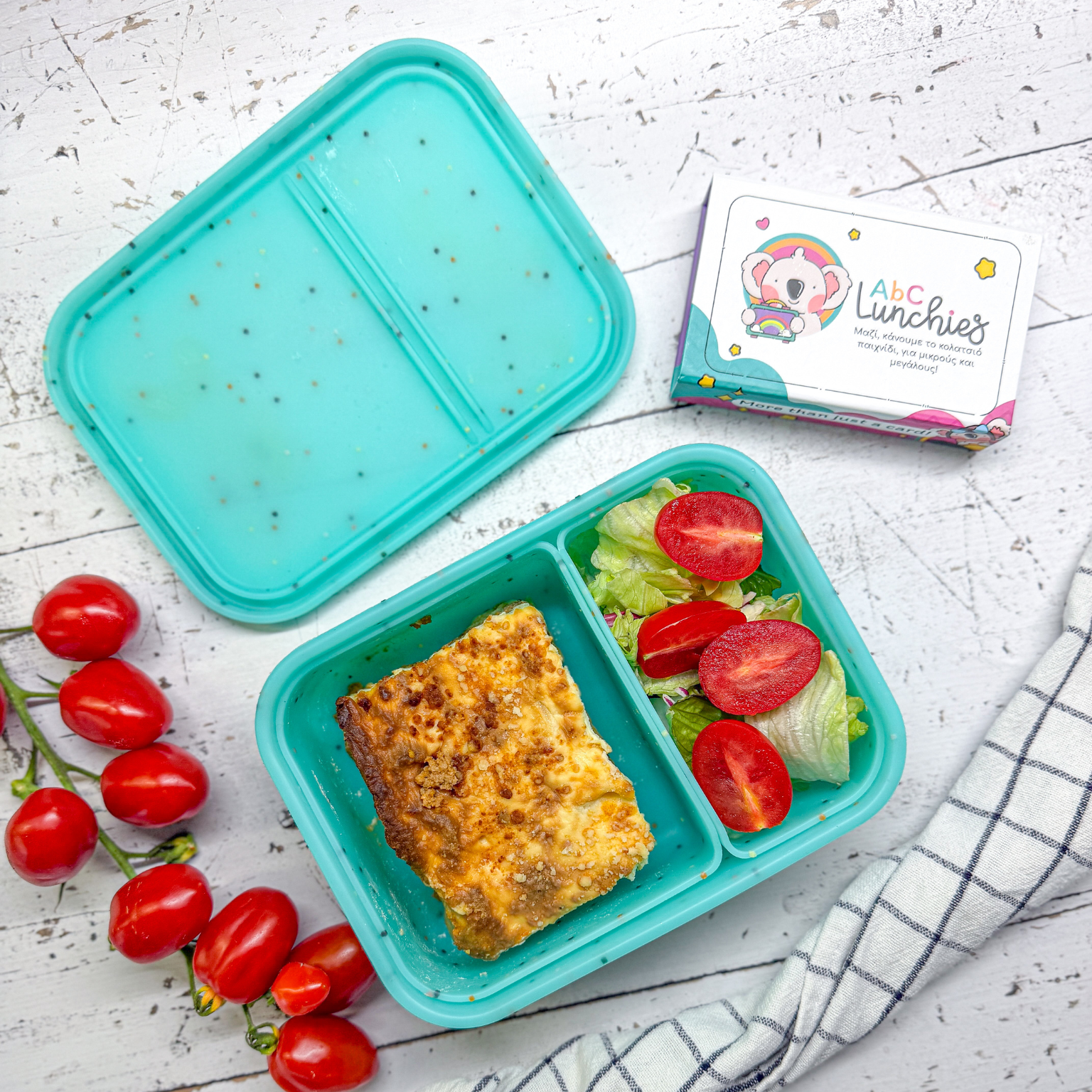 Silikonový Box Flexi Bento Mate 2 - aqua