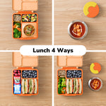 Načíst obrázek do prohlížeče Galerie, OmieBox hot &amp; cold - Lunchbox s vyjímatelnou termonádobou Poppy Orange
