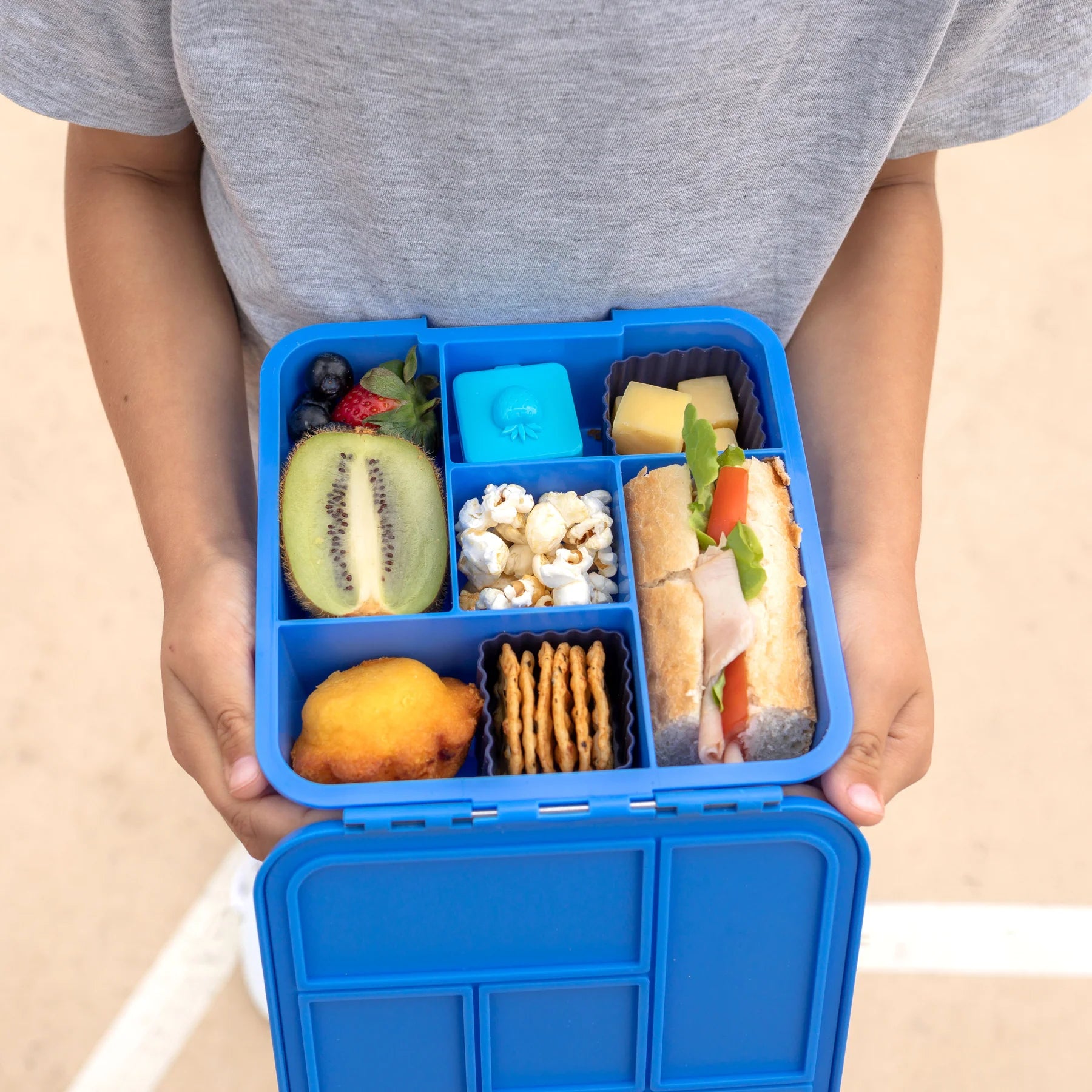 Bento Five - Little Lunch Box Co - Borůvka (ozdob si podle sebe)