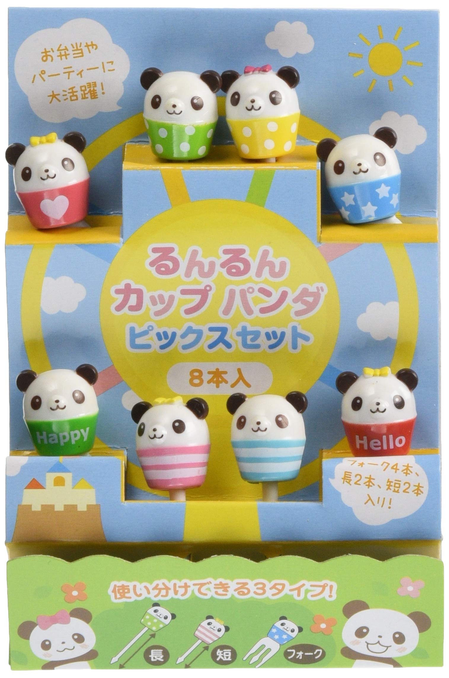 Napichovátka pandy v hrnku