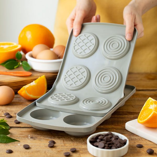 Silikonová forma na pečení - DUO kolečka