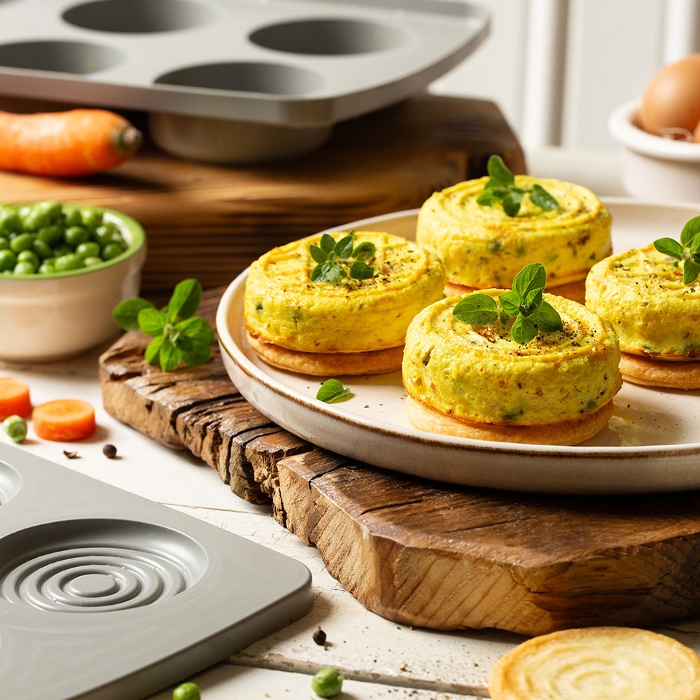 Silikonová forma na pečení - DUO kolečka