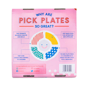 Dělený talíř Pick Plates - velikost Midi