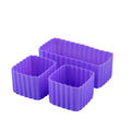 Sada 2+1 silikonových formiček Little Lunch Box Co - Hrozny
