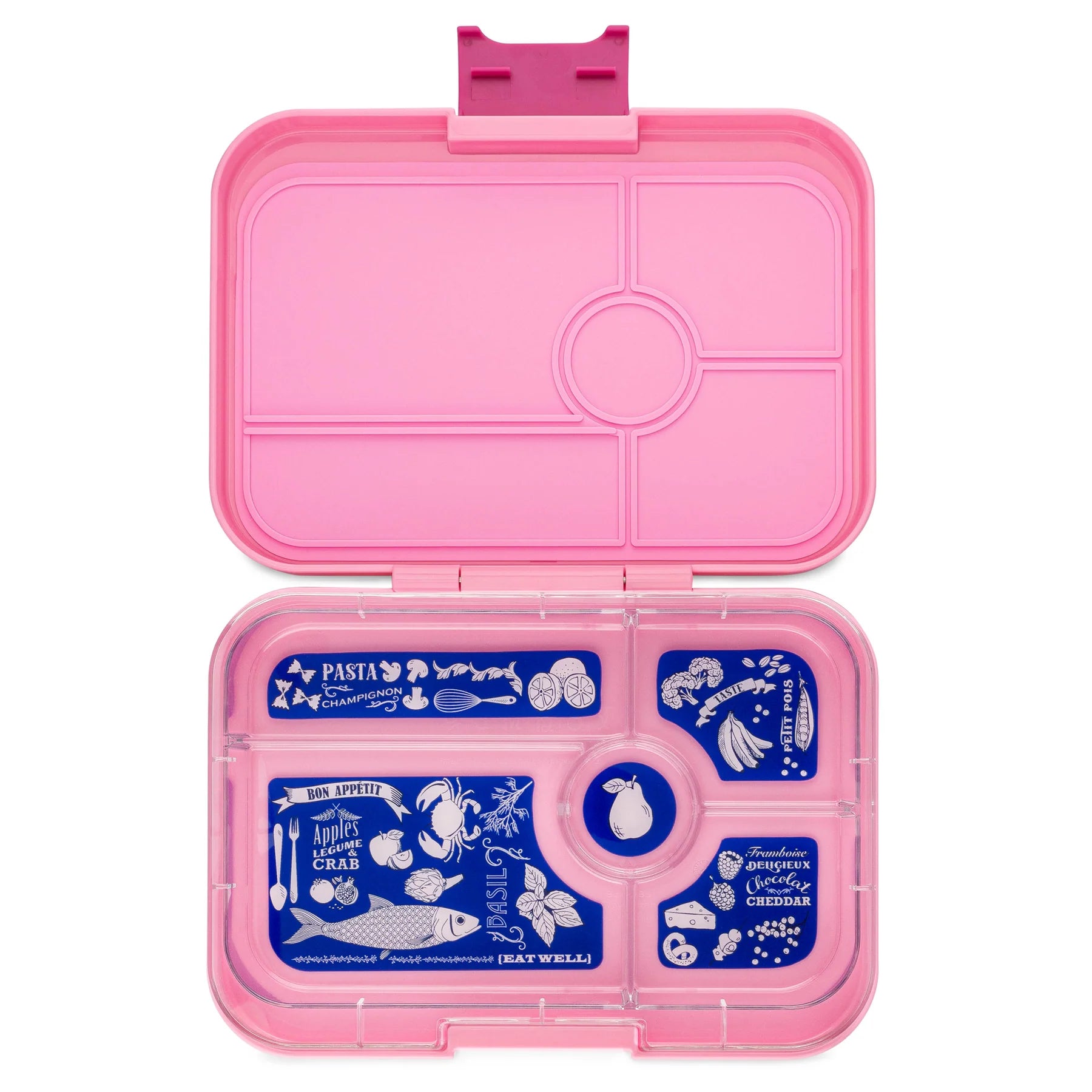 Yumbox XL Tapas 5 oddělení Capri růžová