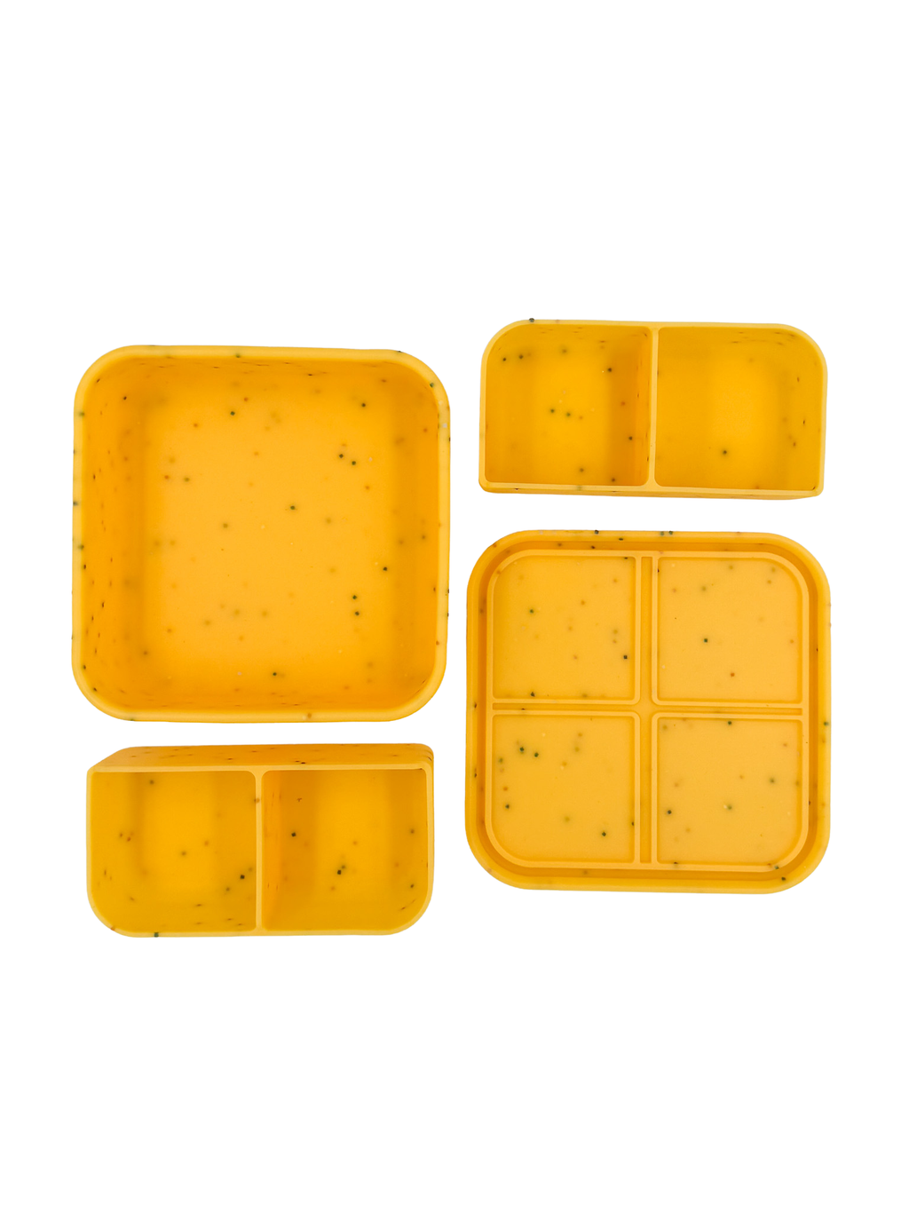 Silikonový box Flexi Bento Mate 4 – mango