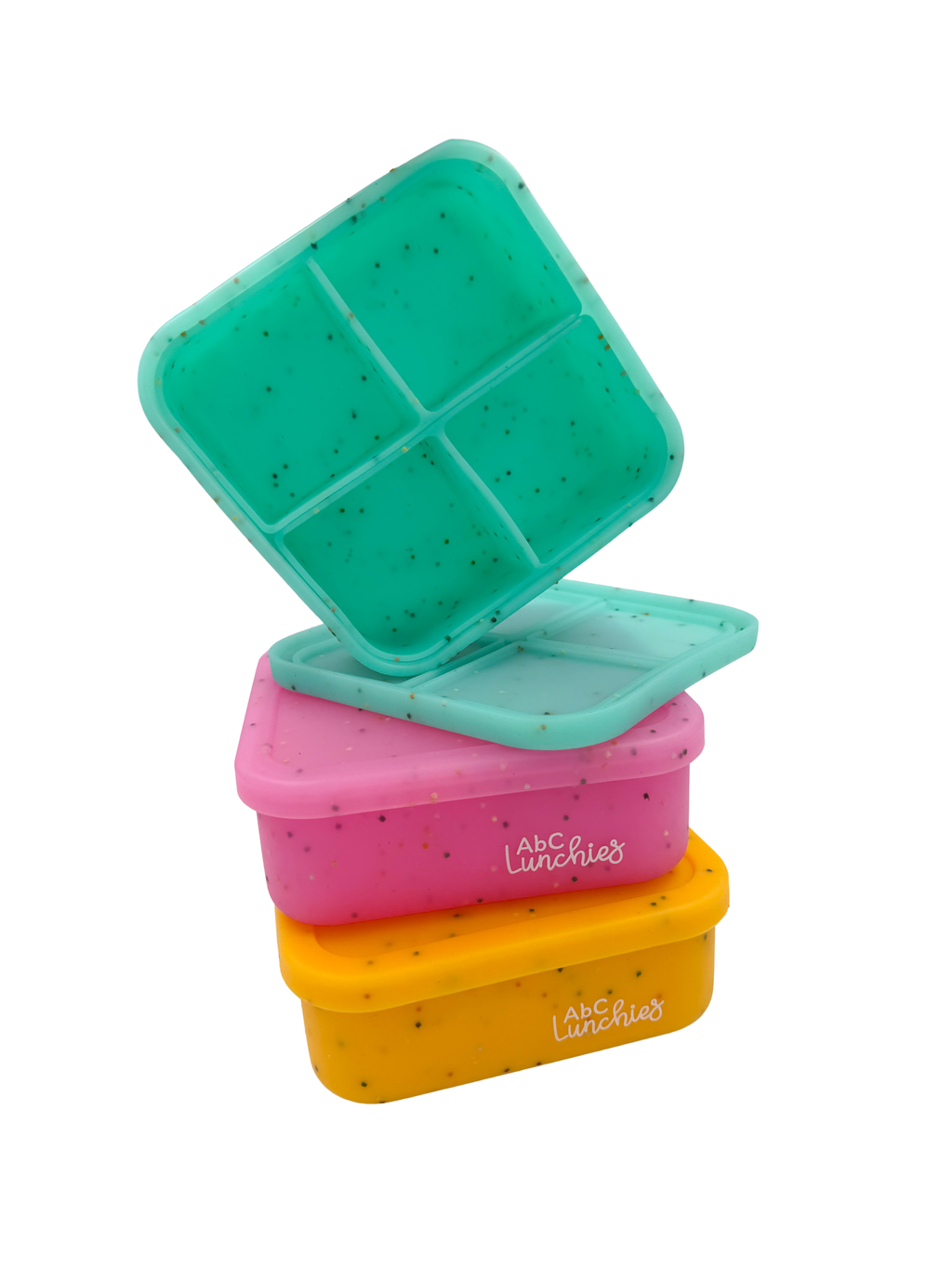 Silikonový box Flexi Bento Mate 4 – růžový