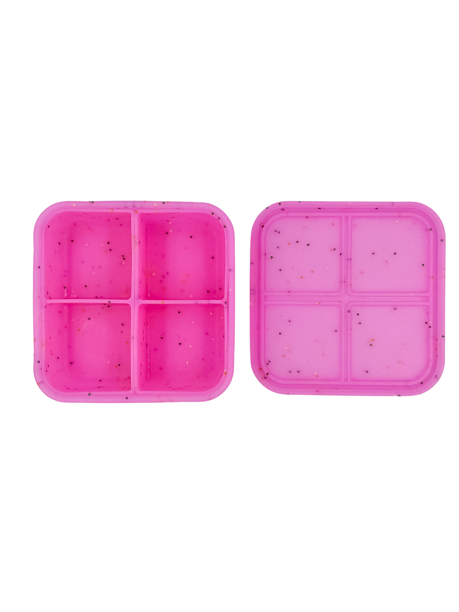 Silikonový box Flexi Bento Mate 4 – růžový