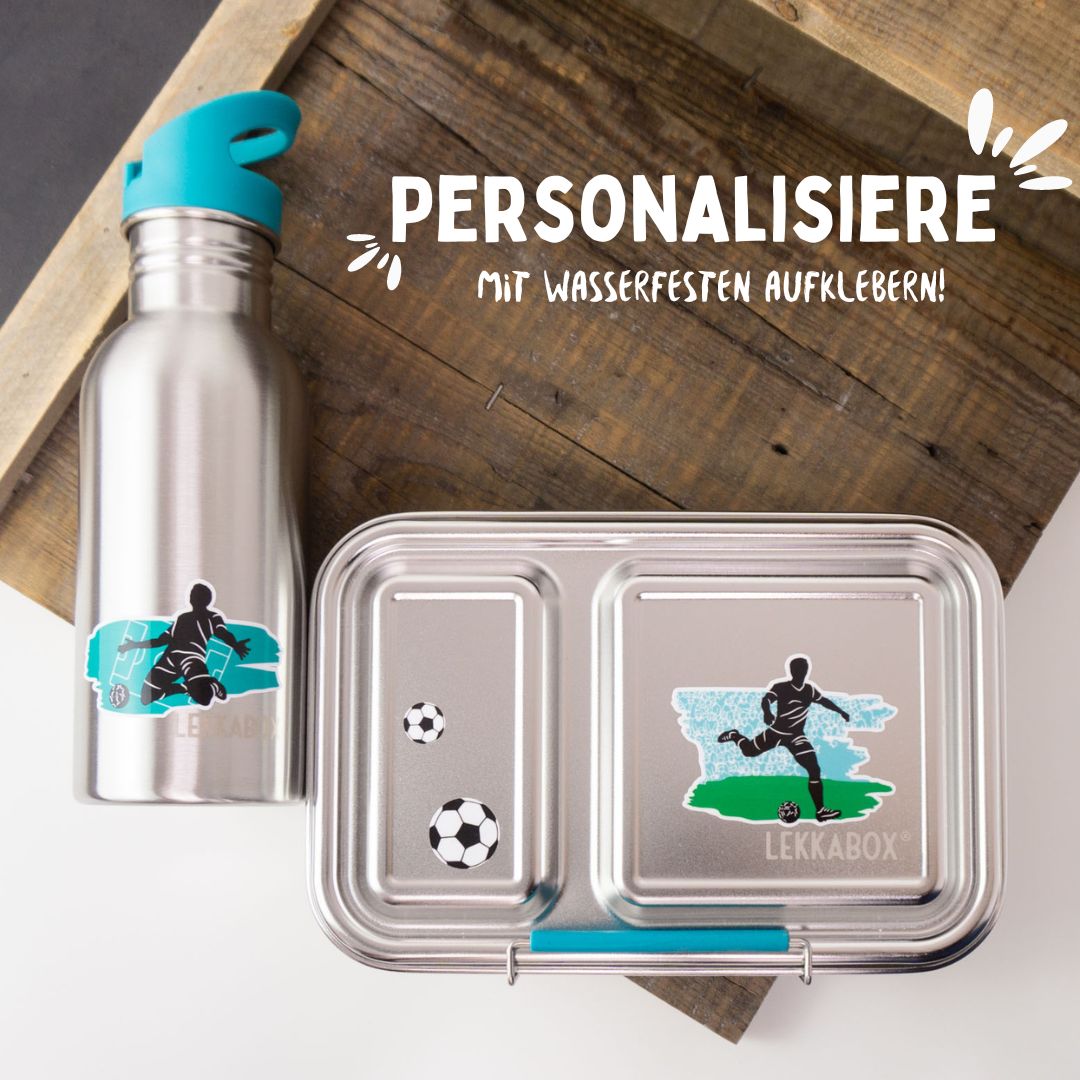 Lekkabox DUO nerezový box se 2 odděleními - les