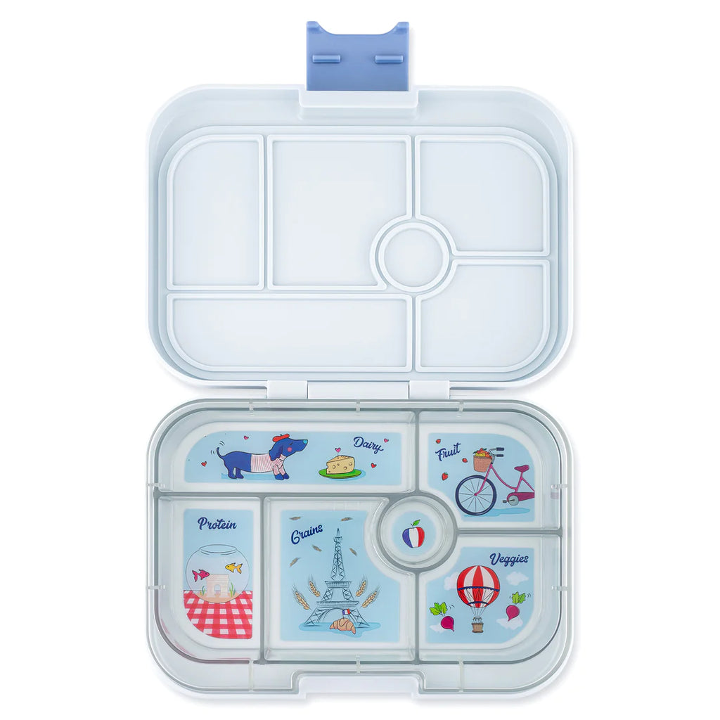 Yumbox Original 6 oddělení zamlžená šedá Paříž
