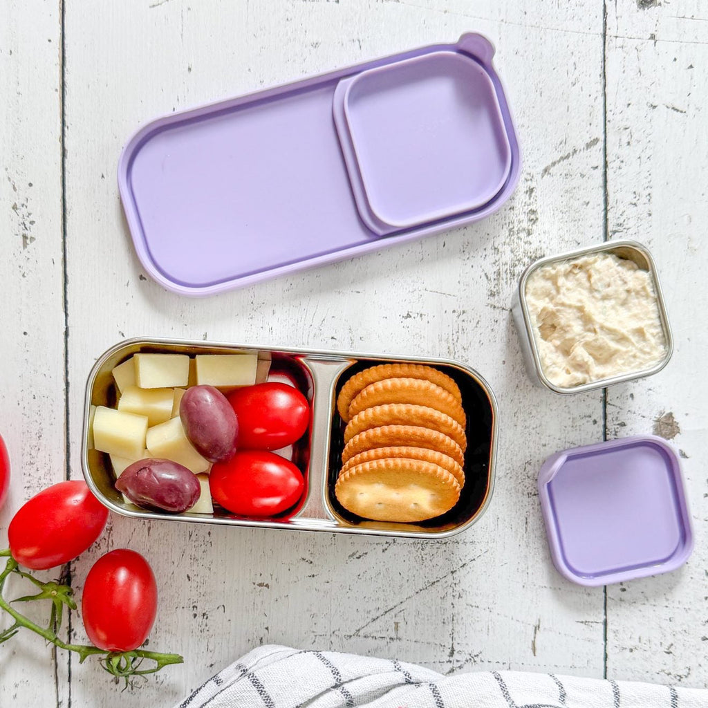 Nerezová sada Dip&Snack - fialová