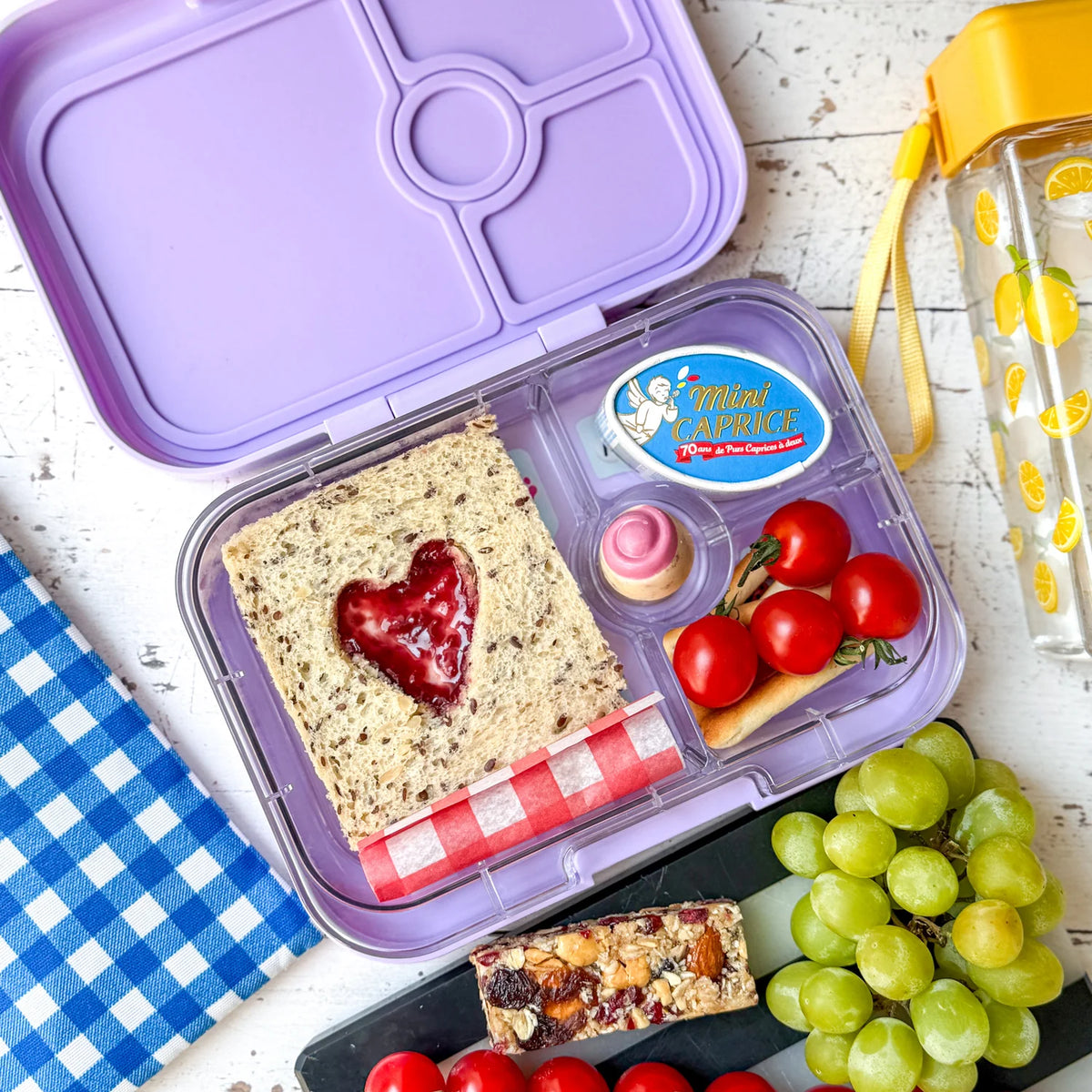 Yumbox Panino 4 oddělení fialová - přátelství