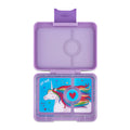 Yumbox Snack 3 oddělení fialový jednorožec