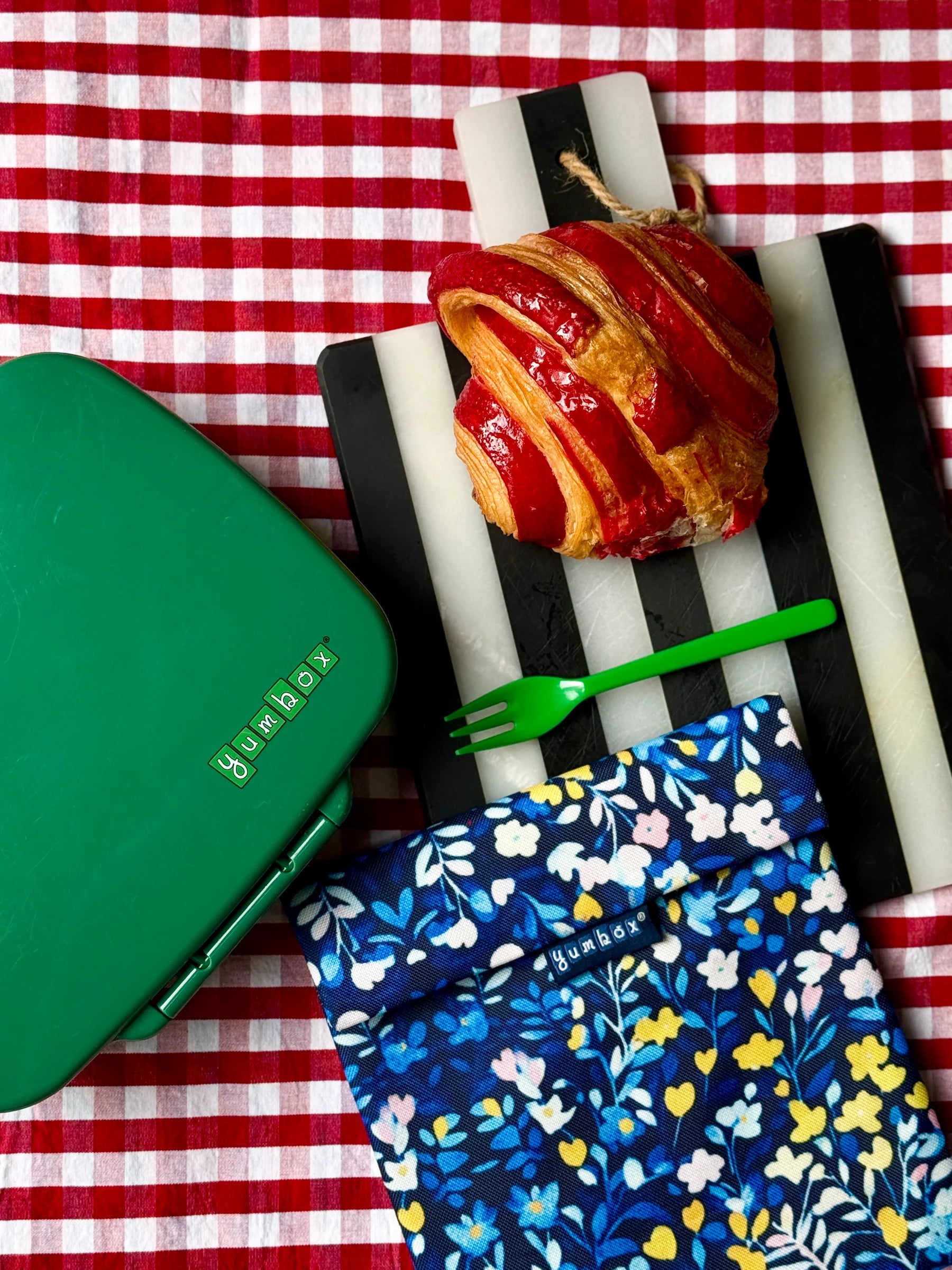 Yumbox GO - 5 oddělení zelená Lima