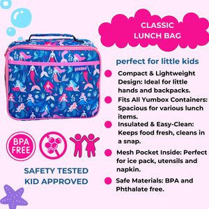 Yumbox CLASSIC termo izolační taštička na lunchbox Mořské víly