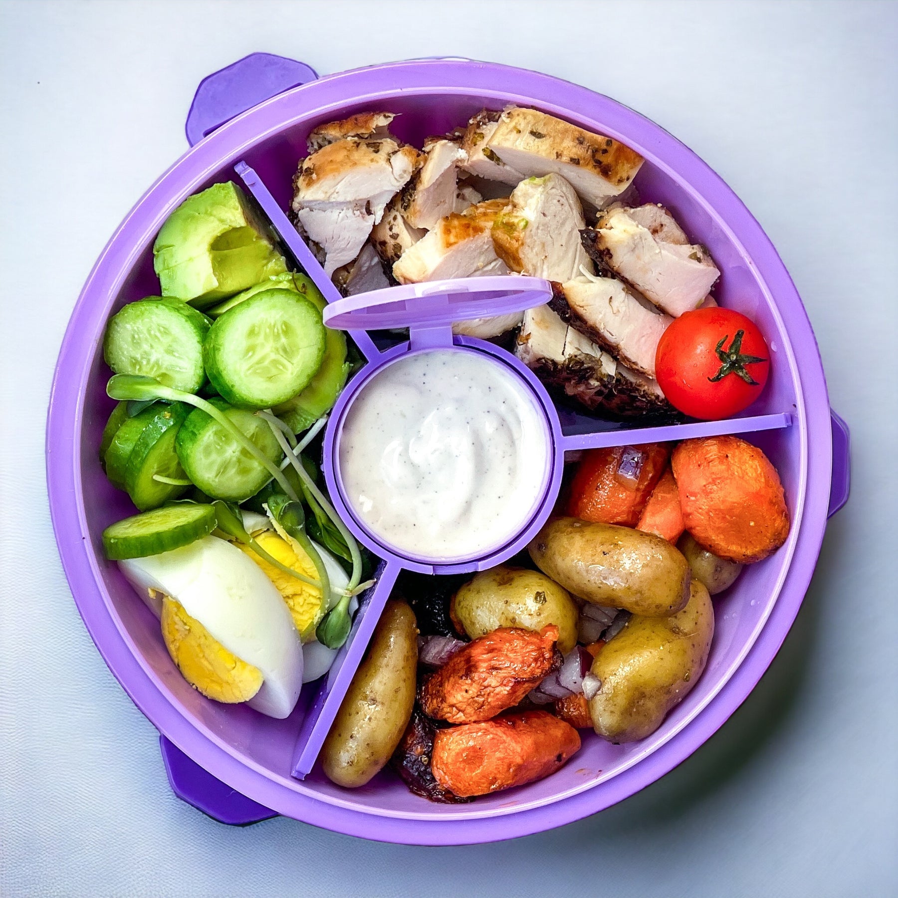 Yumbox Poke Bowl - fialová