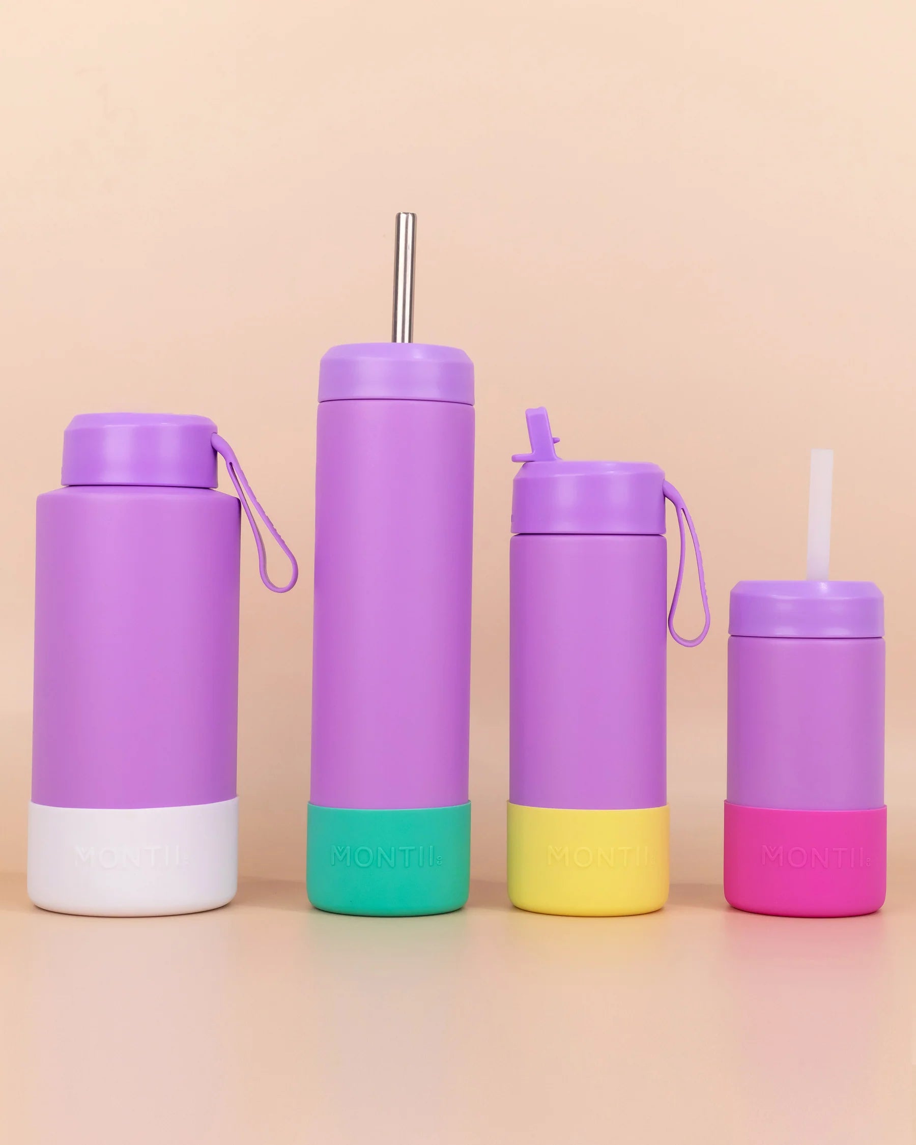 Montii Fusion 700ml - termoizolační láhev Soumrak s cucacím víčkem