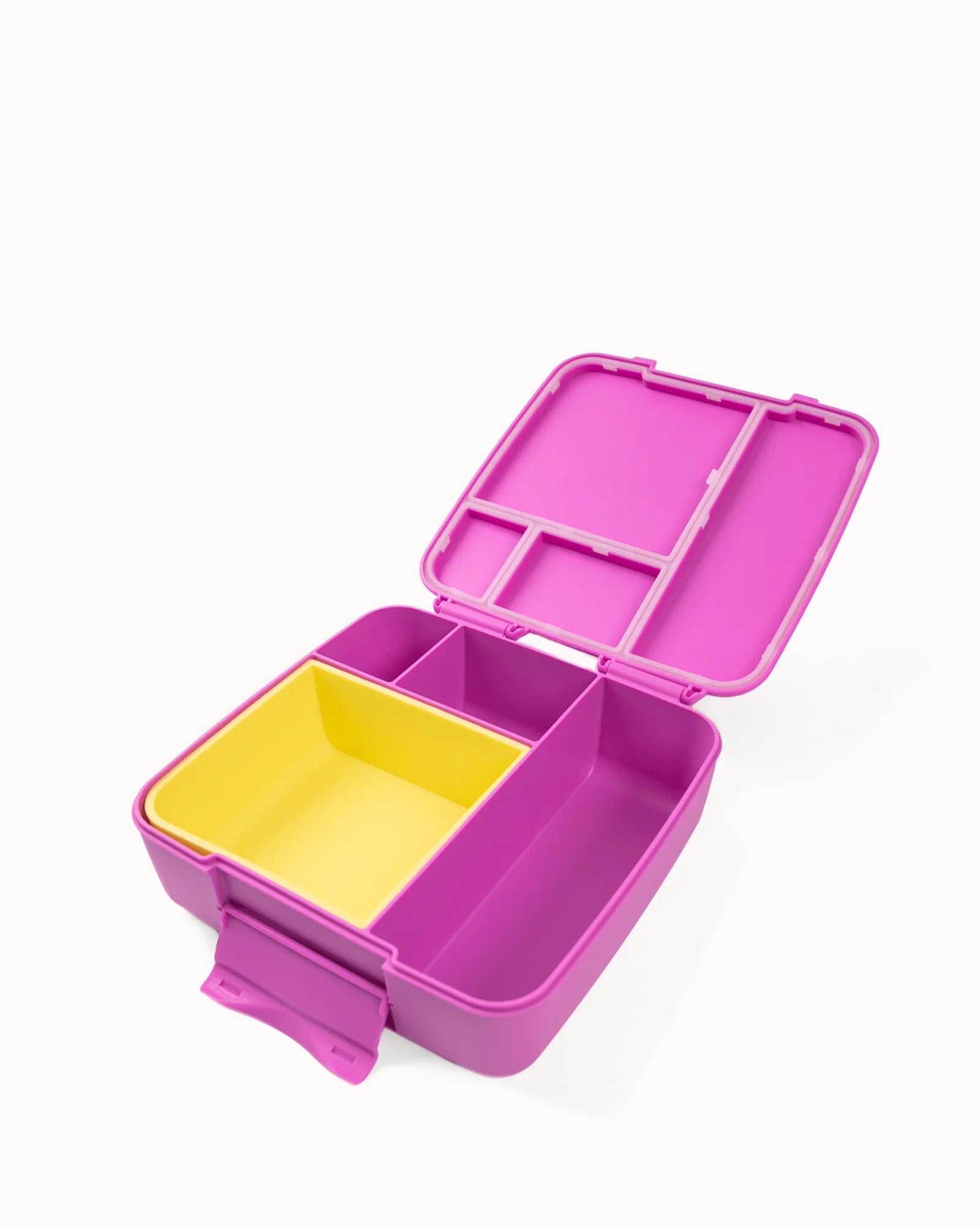 MontiiCo FEAST čtvercový silikonový tác Žlutá