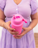 Načíst obrázek do prohlížeče Galerie, Montii Fusion 350ml - termoizolační láhev Růžová s cucacím víčkem
