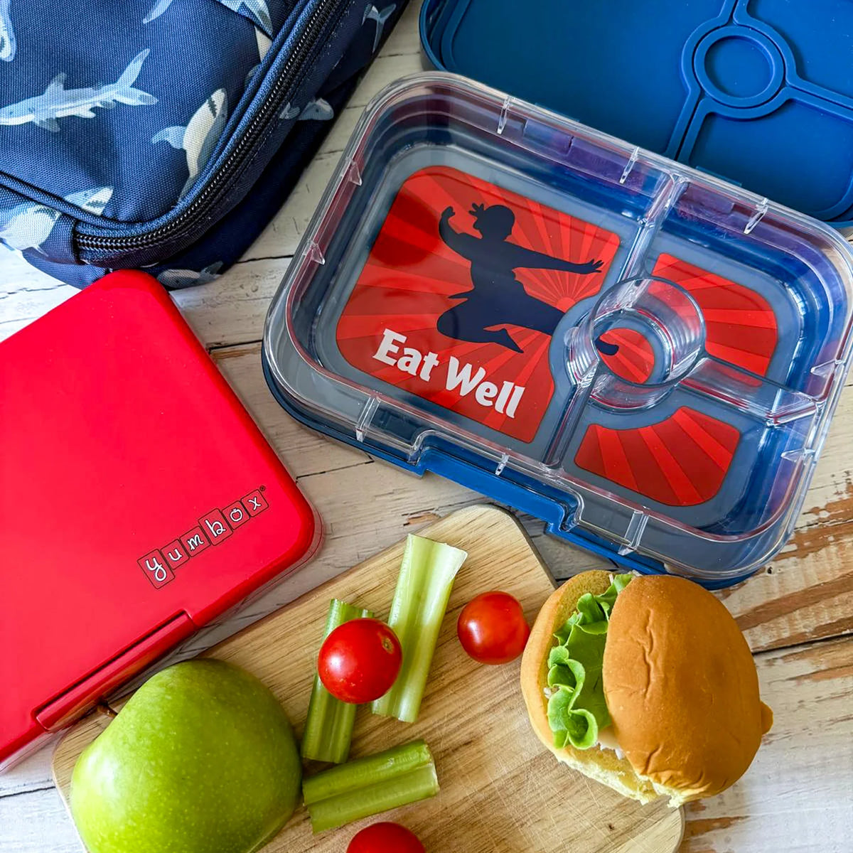 Yumbox Panino 4 oddělení modrá (ninja)
