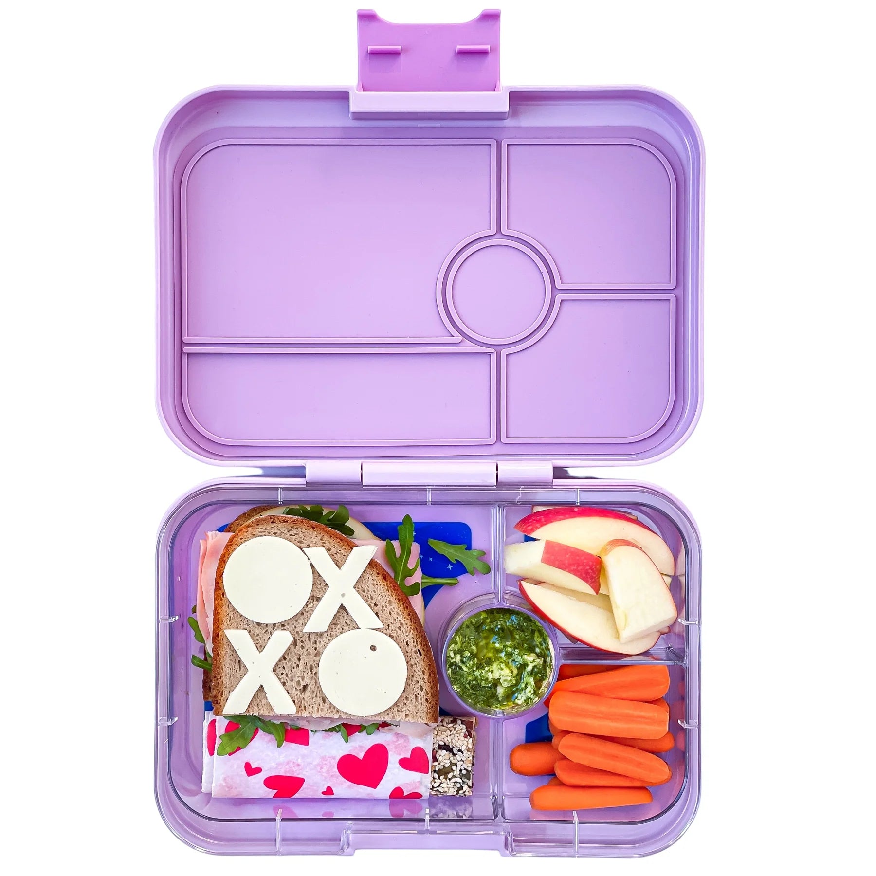 Yumbox Tapas XL 4 oddělení sevillská fialová
