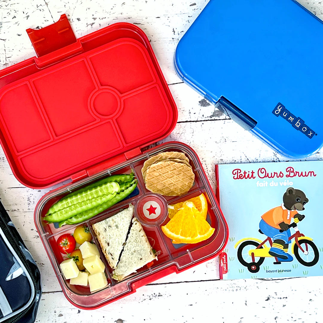 Yumbox Original 6 oddělení červená závody