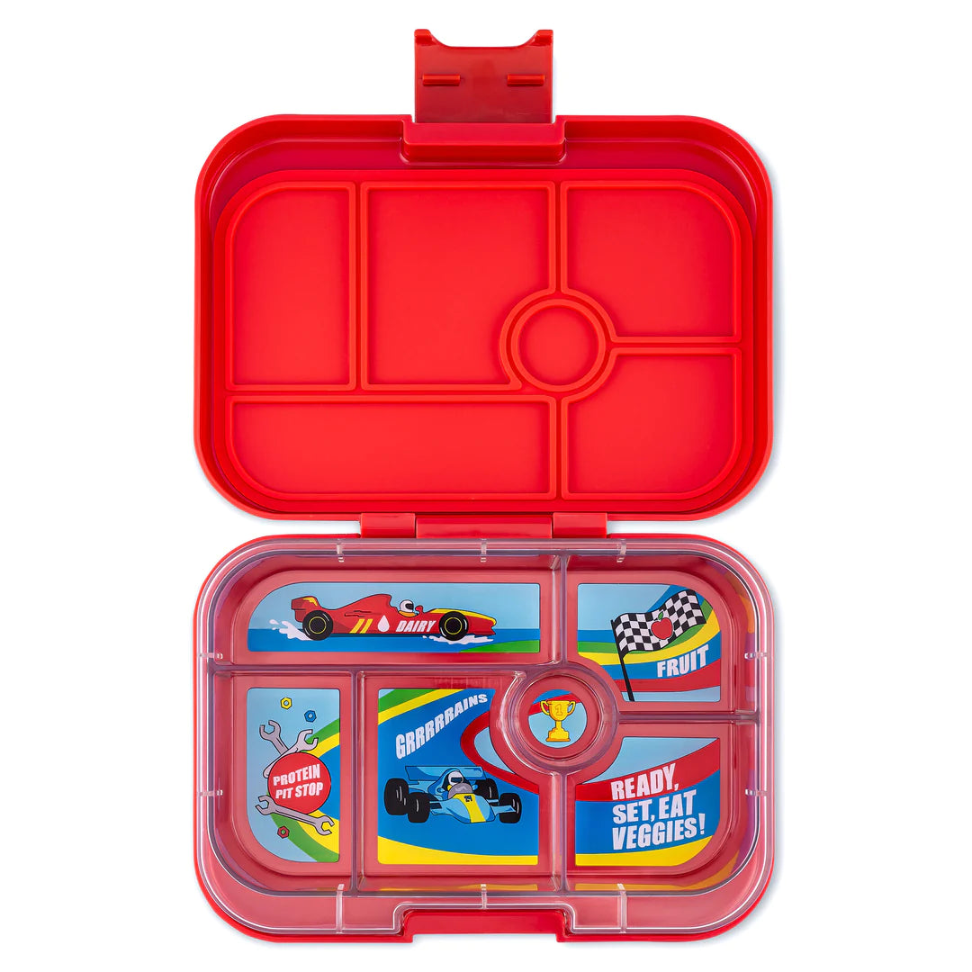Yumbox Original 6 oddělení červená závody
