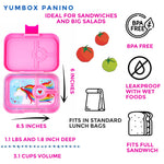 Načíst obrázek do prohlížeče Galerie, Yumbox Panino 4 oddělení mocná růžová (Jednorožec)
