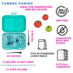 Načíst obrázek do prohlížeče Galerie, Yumbox Panino 4 oddělení tropická voda - Panter
