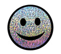 Třpytivá voděodolná nálepka Smiley