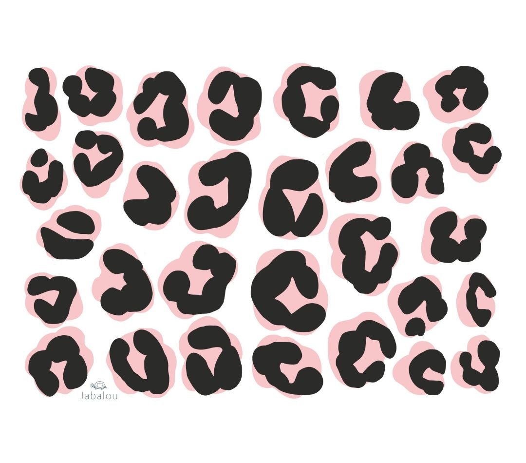 Voděodolné nálepky zvířecí vzor