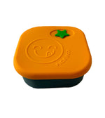 Načíst obrázek do prohlížeče Galerie, Silikonový Pick Box SNACK - 4 oddělení - žluto modrý
