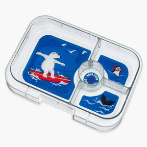Yumbox Panino 4 oddělení surfová modrá (polární medvěd)