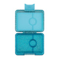 Yumbox Snack 3 oddělení aqua s třpytkami