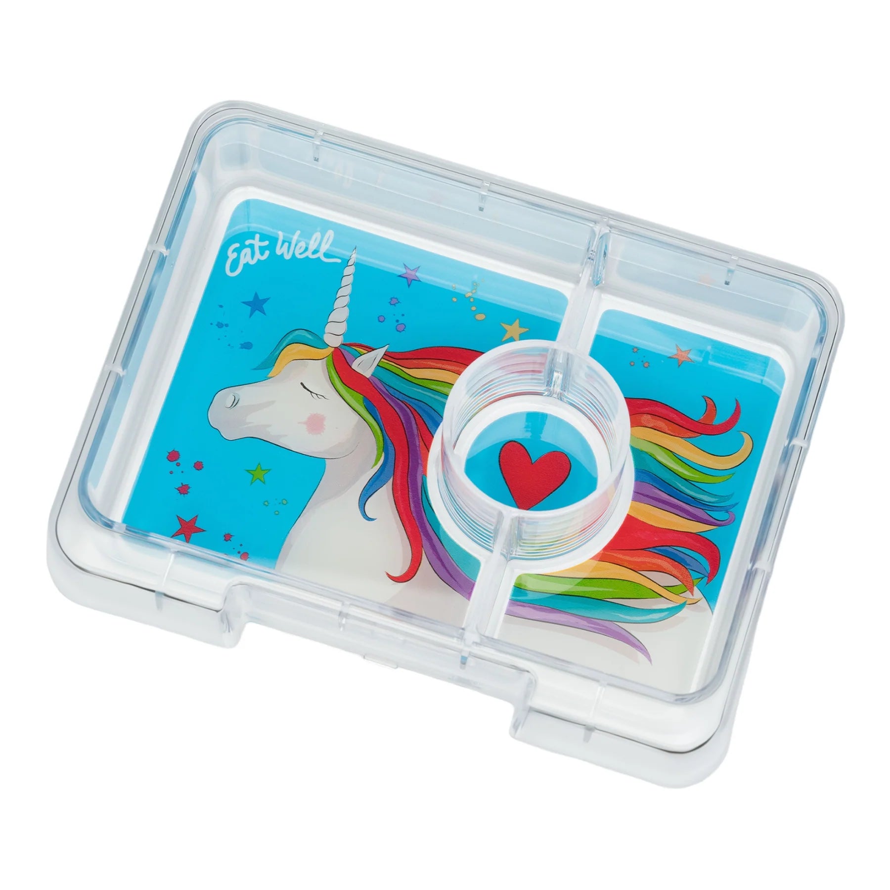 Yumbox Snack 3 oddělení fialový jednorožec