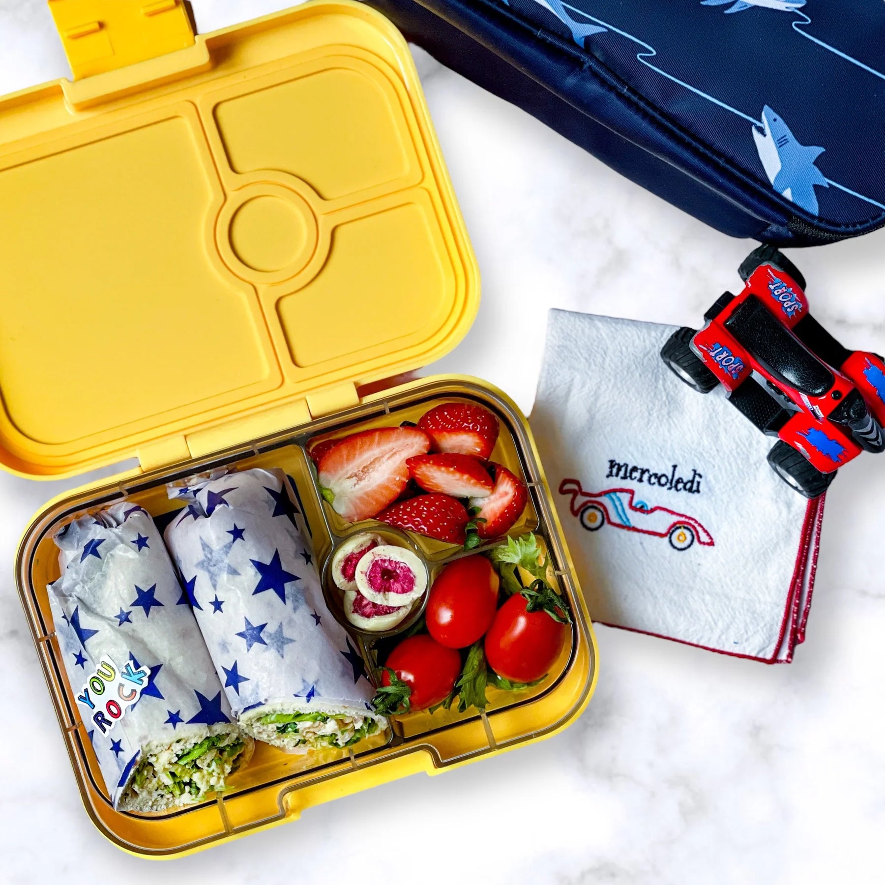 Yumbox Panino 4 jojo žlutá (polární medvěd)