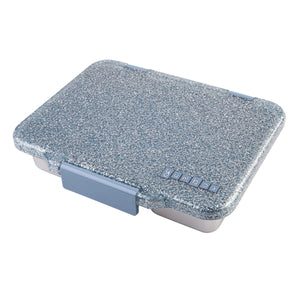 Yumbox Prêt nerez 4 oddělení - pařížská modrá s třpytkami