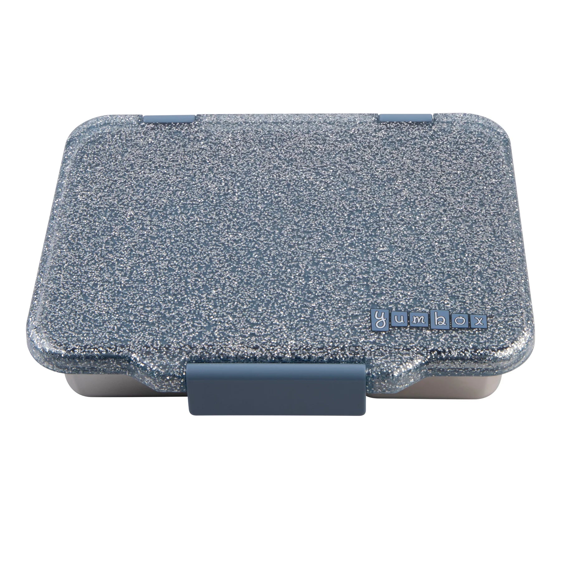 Yumbox Prêt nerez 4 oddělení - pařížská modrá s třpytkami