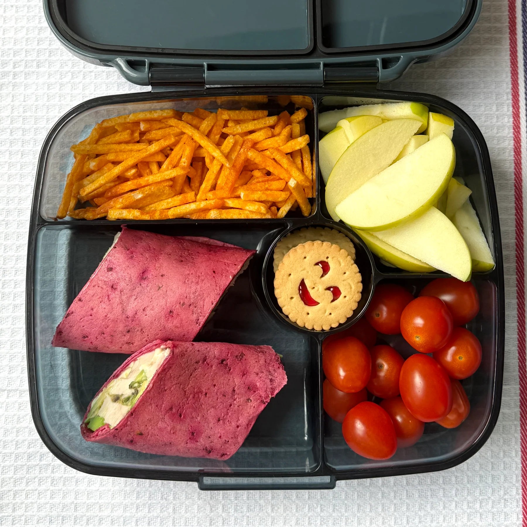 Yumbox GO - 5 oddělení antracitový Berlín