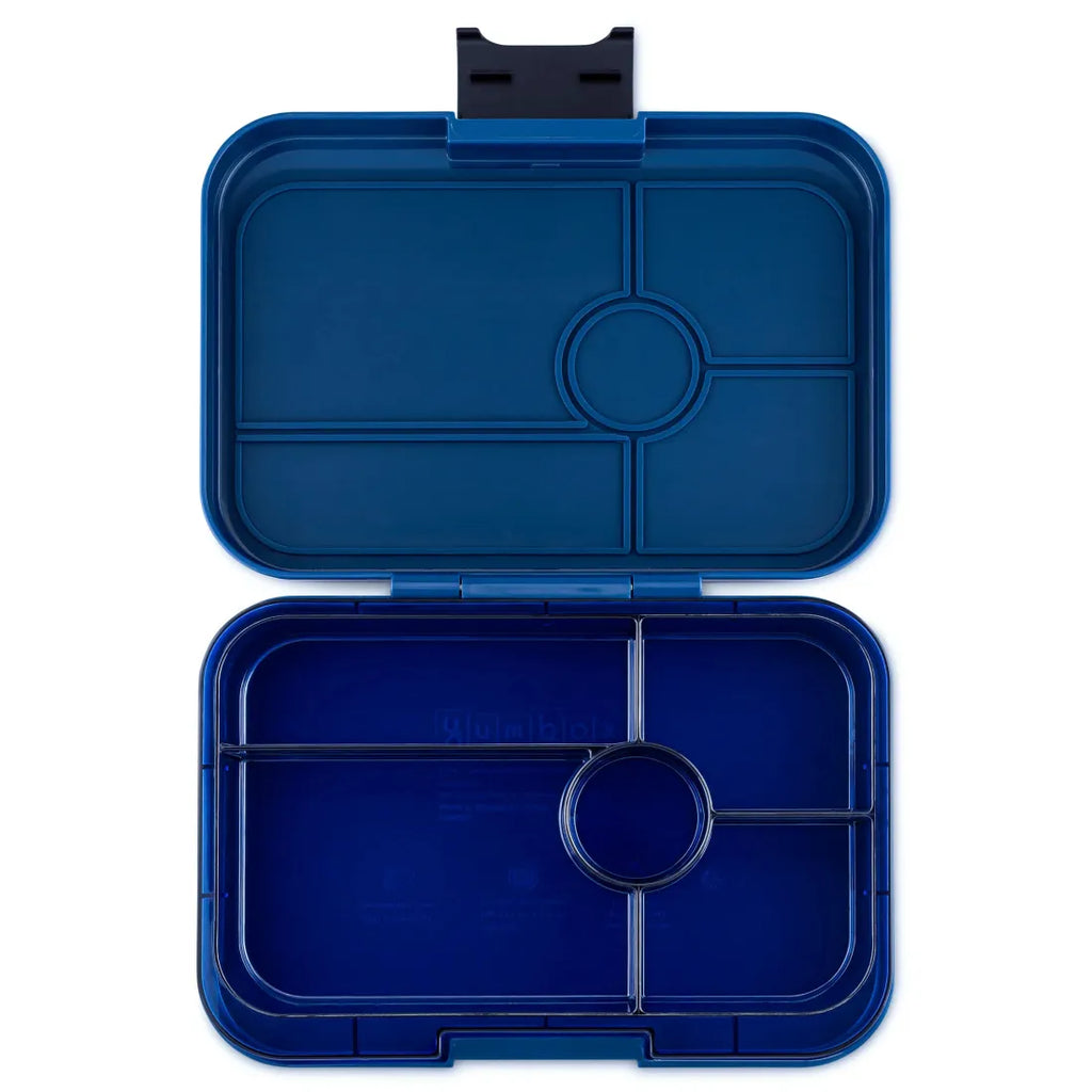 Yumbox XL Tapas 5 oddělení modrá Monte Carlo - modrá trasparentní