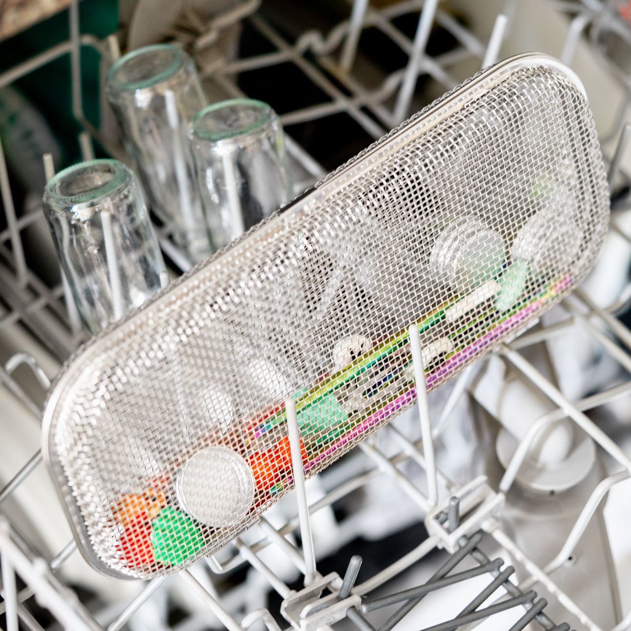 Košík na malé díly do myčky – LEKKABOX Cleany