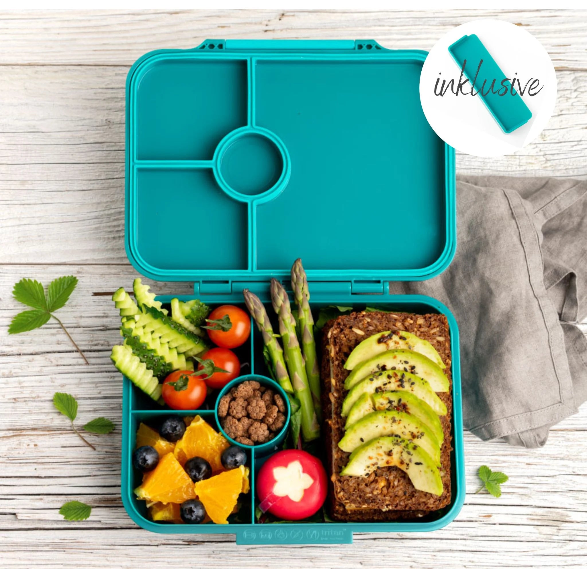 LEKKABOX® Vlnkový kráječ – duhový